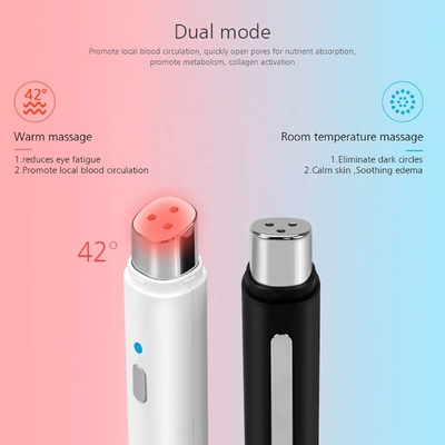 پلاگین USB ضد پیری ماساژ گرم چشم قلم ماساژور برای آرام کردن ورم و آرامش