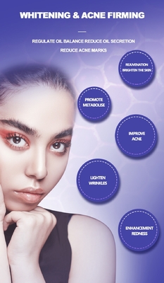 ماسک نور درمانی LED با گزینه ی ضدعفونی و درمان