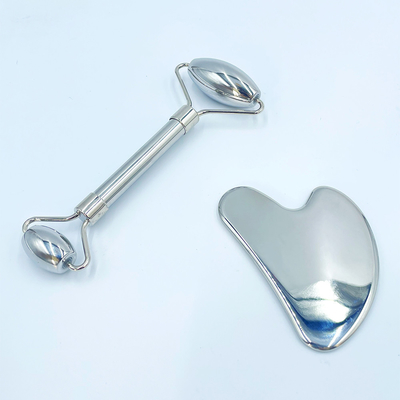 ماساژ صورت گردن بدن با فولاد ضد زنگ Gua Sha 304 فولاد تخته تراش ماساژ