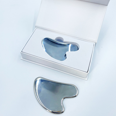 304 فولاد ضد زنگ Gua Sha ابزار صورت برای گردن و گلو منطقه هدف گردن/گلو