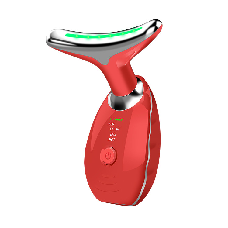 قدرت نامی 2.5W LED Therapy گردن جوان سازی ماساژور ضد پیری V-Face Lifting