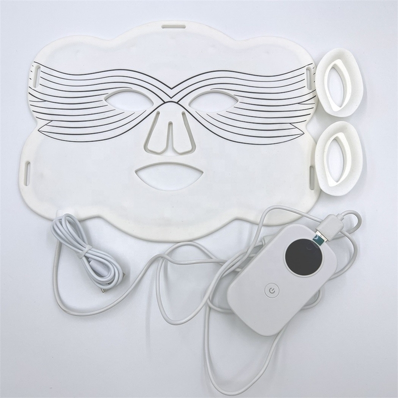 ماسک صورت سیلیکونی LED برای محکم کردن اشکال سفارشی و وزن خالص محصول 0.5kg