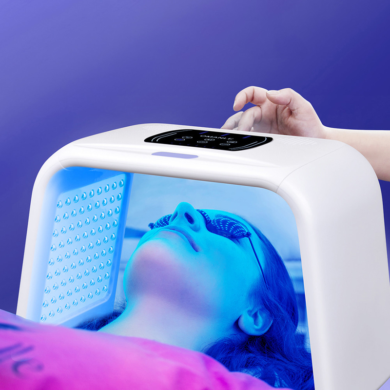 ماسک درمان با نور قرمز LED 7 LED Light Face Therapy با اسپری